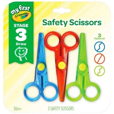  Bộ 3 Kéo An Toàn My First Crayola Safety Scissors - Crayola 811458 