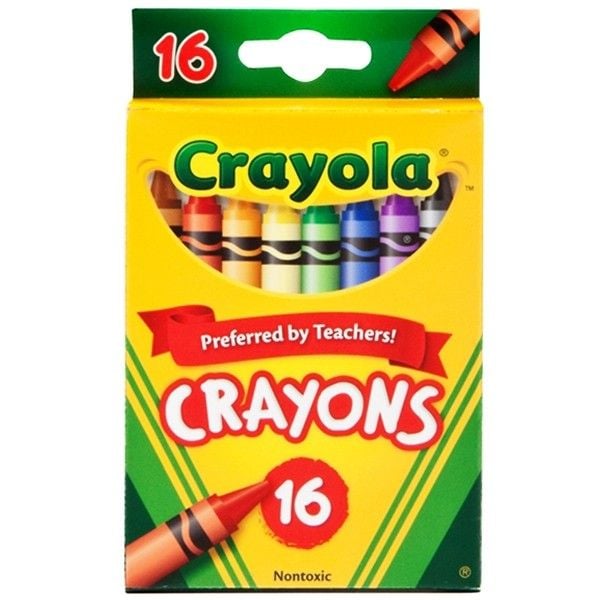  Hộp 16 Bút Màu Sáp - Crayola 523016 