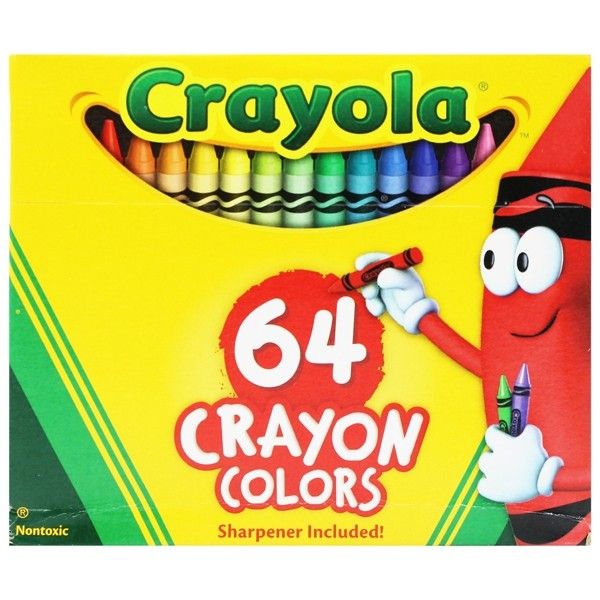  Hộp 64 Bút Màu Sáp - Crayola 520064 