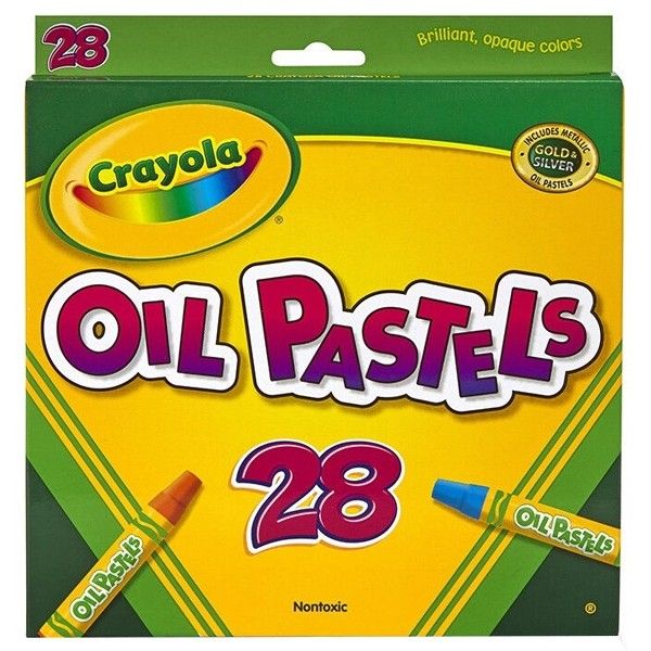  Hộp 28 Bút Sáp Dầu - Crayola 524628 