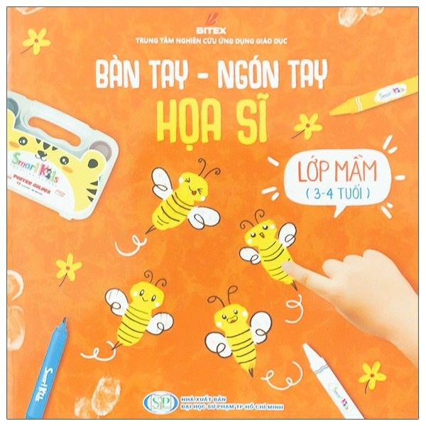  Sách Bàn Tay - Ngón Tay Họa Sĩ Lớp Mầm - 3-4 Tuổi 