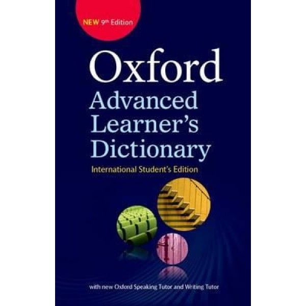  Oxford Advanced Learner's Dictionary - International Student's Edition - Without DVD - Only Available in Certain Markets 