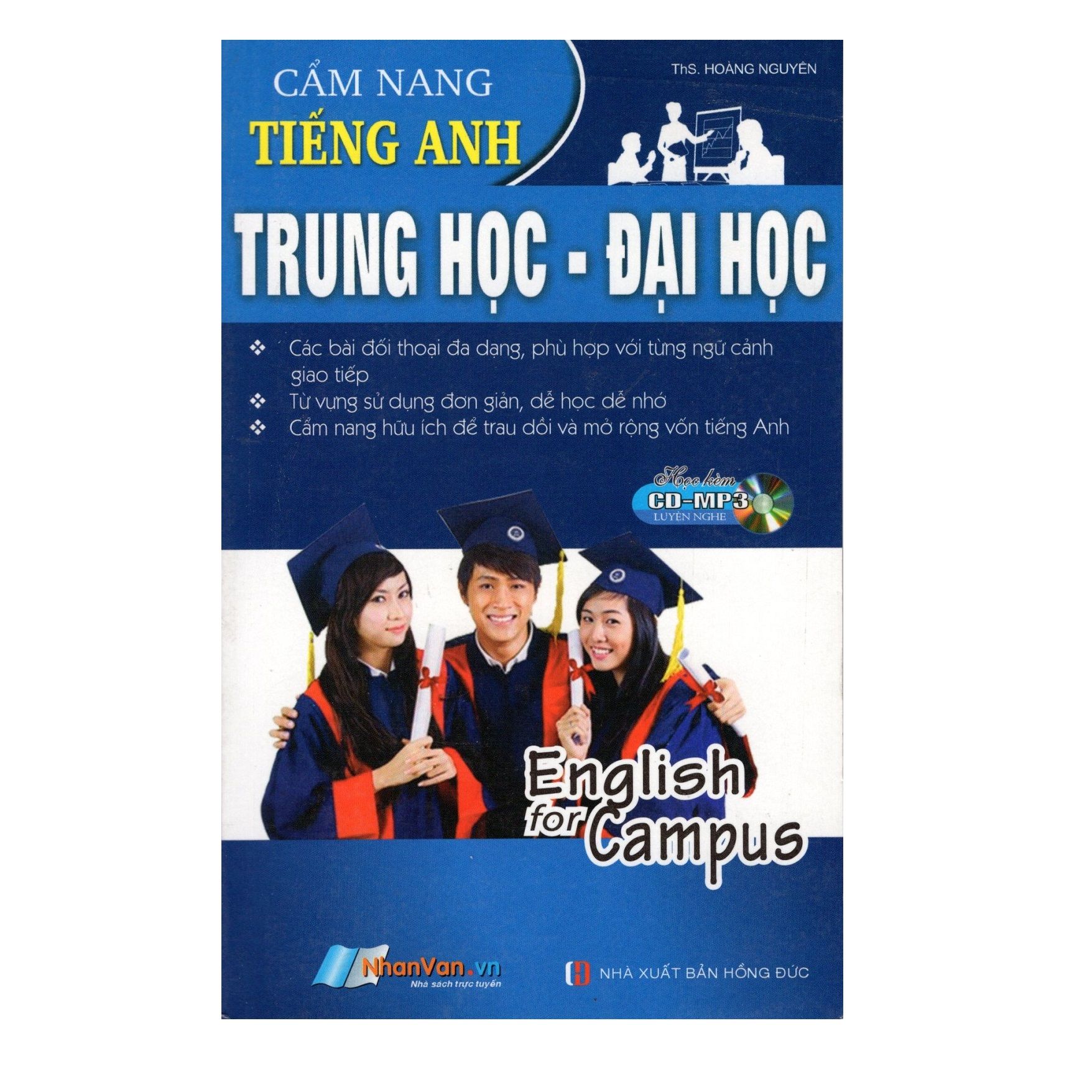  Cẩm Nang Tiếng Anh Trung Học - Đại Học (Sách Bỏ Túi) - Kèm CD 