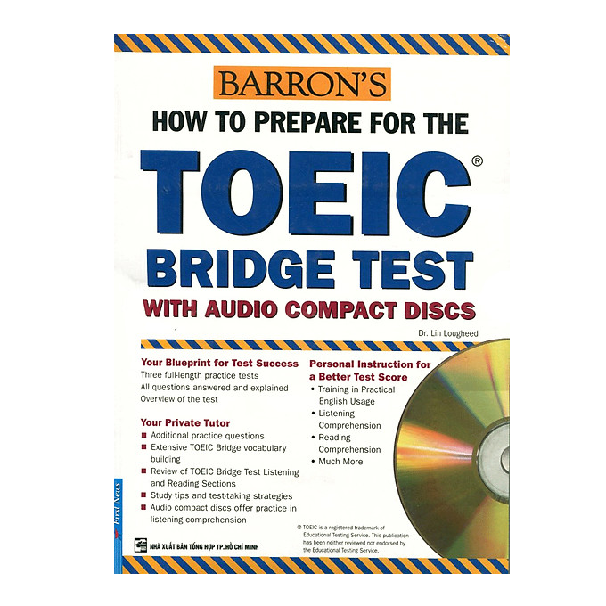  Toeic Bridge Test With Audio Compact Discs - Kèm 2CD 