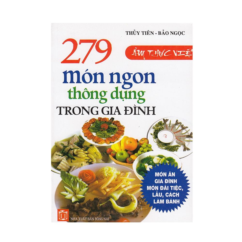  279 Món Ngon Thông Dụng Trong Gia Đình 