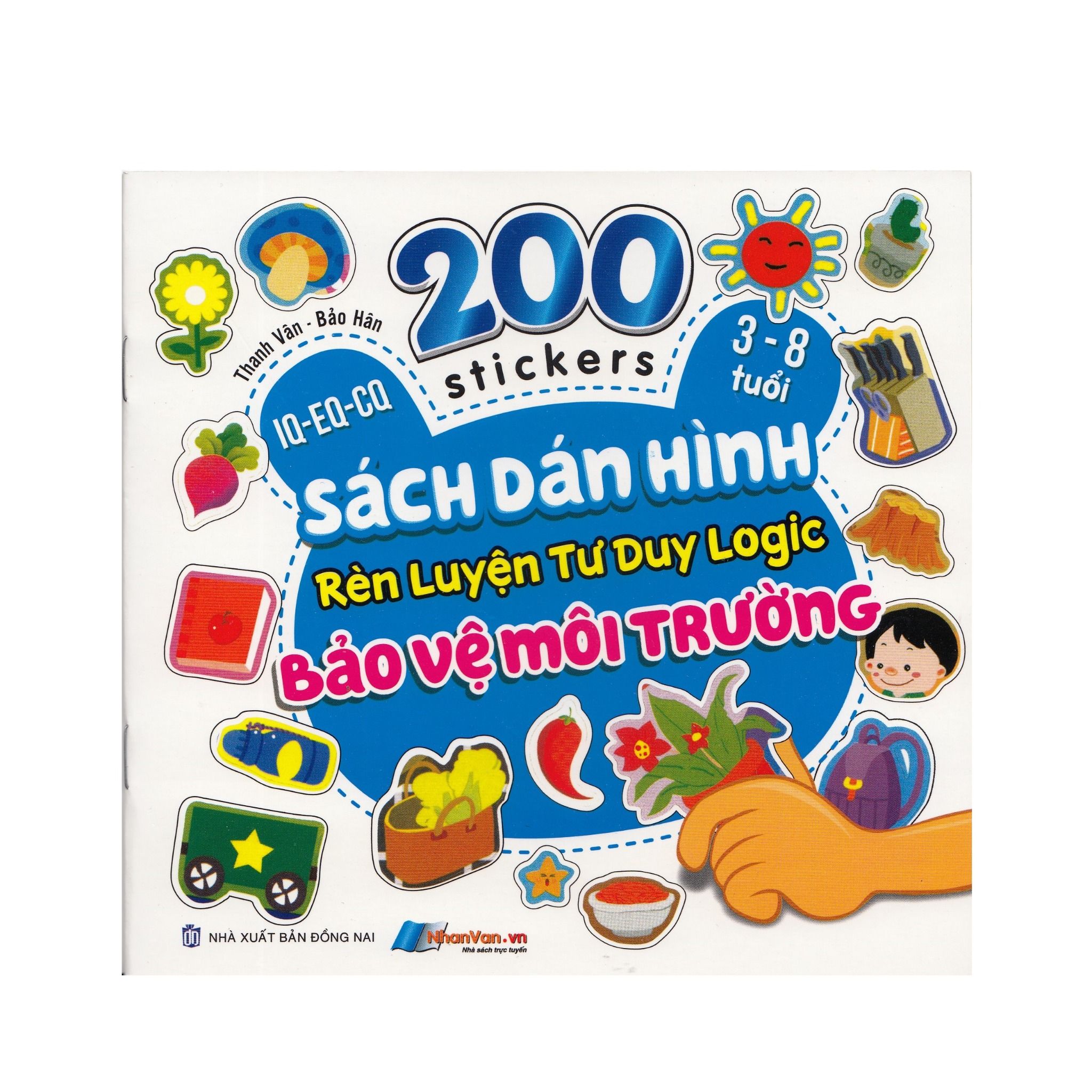  200 Stickers - Sách Dán Hình Rèn Luyện Tư Duy Logic - Bảo Vệ Môi Trường 