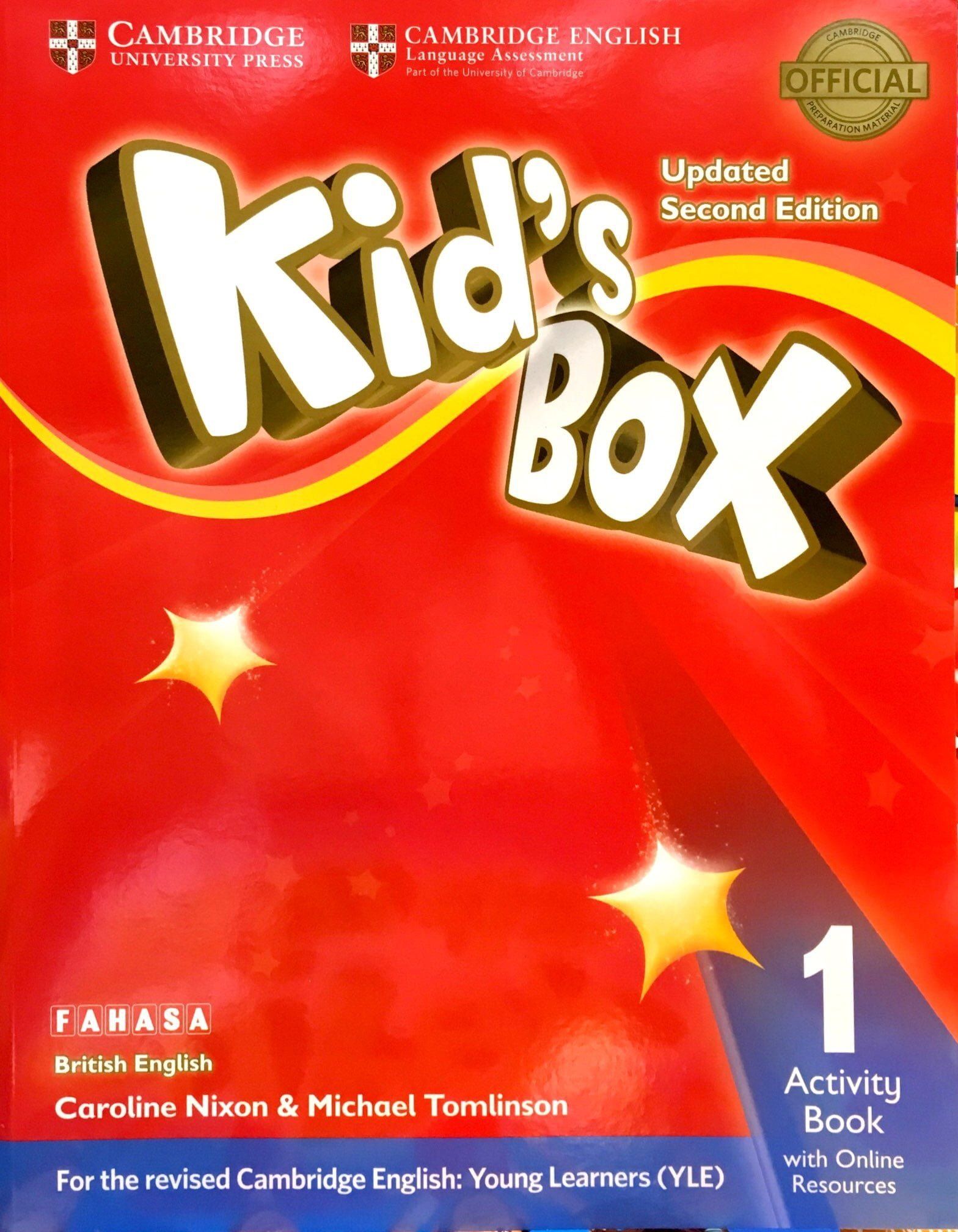  Kid's Box 2nd ed Activity Book with Online Resources Level 1 