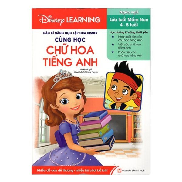 Disney Learning - Cùng Học Chữ Hoa Tiếng Anh 