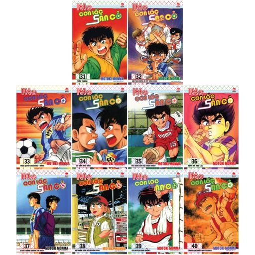  Combo Itto - Cơn lốc sân cỏ từ tập 31 đến tập 40 - Tái Bản 2025 