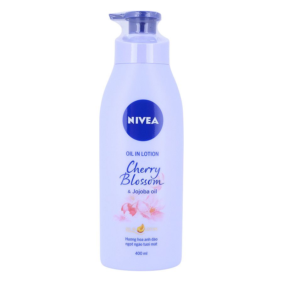  Sữa Dưỡng Thể Nivea Hương Hoa Anh Đào Ngọt Ngào (400ml) 