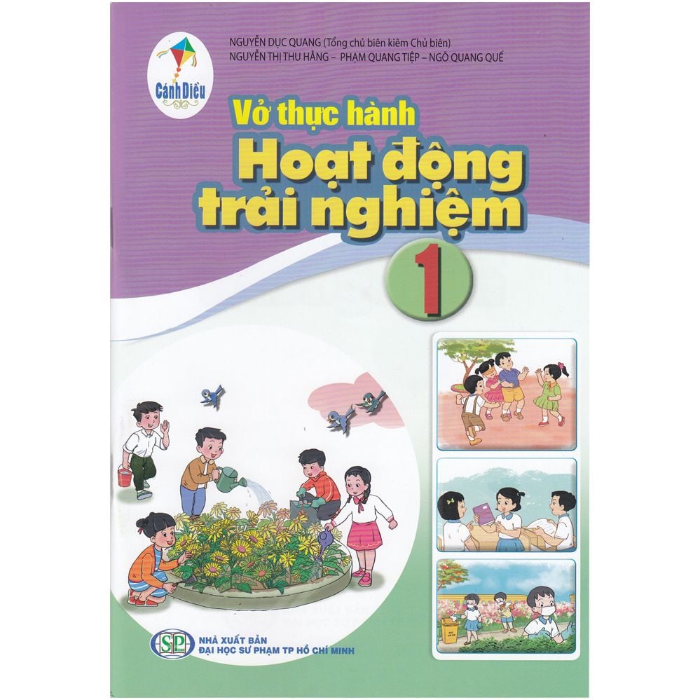  Vở Thực Hành Hoạt Động Trải Nghiệm Lớp 1 - Cánh Diều 