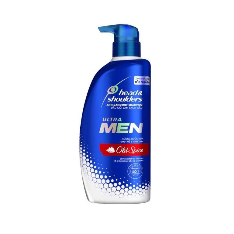  Dầu Gội Sạch Gàu Head & Shoulders Ultra Men Old Spice Hương Nước Hoa - 650ml 