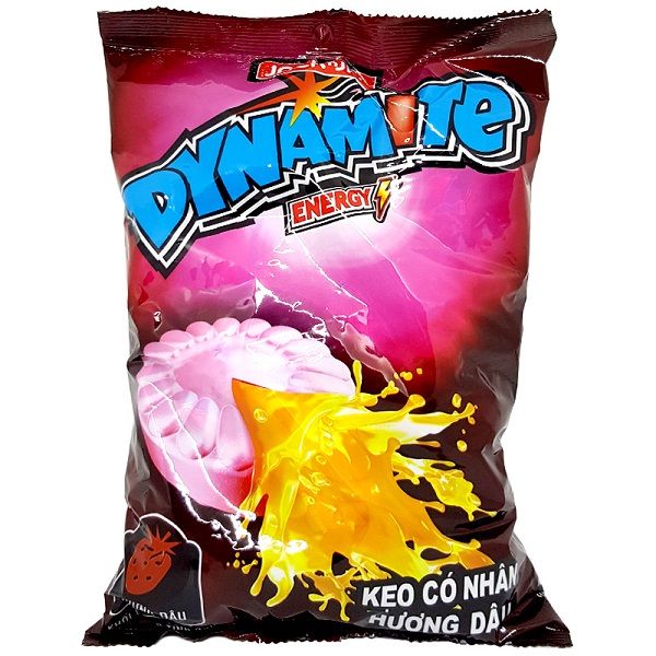  Kẹo Dynamite Energy Hương Dâu - Gói 330g 