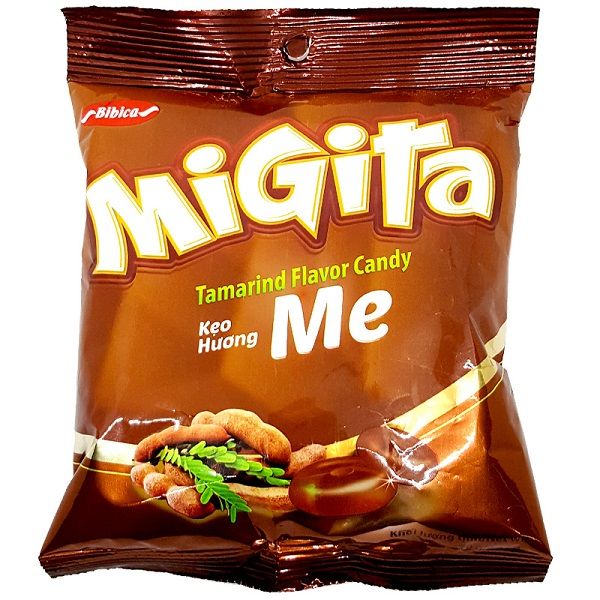  Kẹo Hương Me Bibica Migita Tamarind Flavor Candy (70g) 