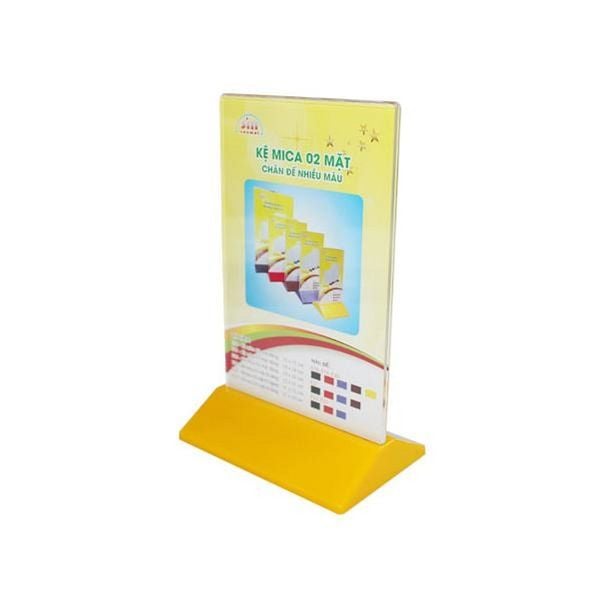 Kệ Thực Đơn Mica 2 Mặt Sao Mai E18 (10 x 15 cm)