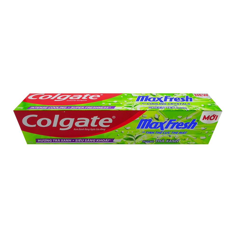  Kem Đánh Răng Colgate MaxFresh Hương Trà Xanh (200g) 