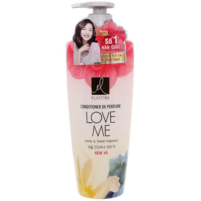  Kem Xả Elastine Conditioner De Perfume Love Me (600ml) 