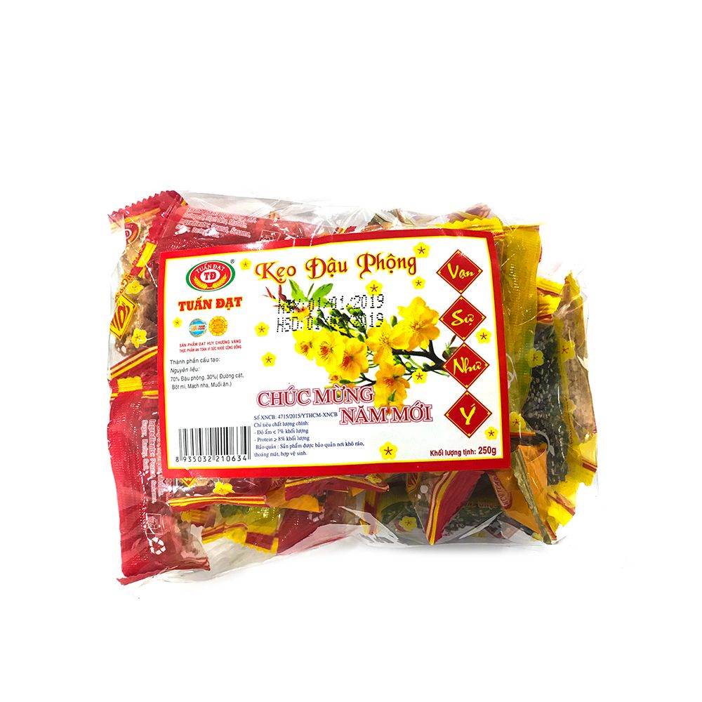  Kẹo Đậu Phộng Tuấn Đạt (250g) 