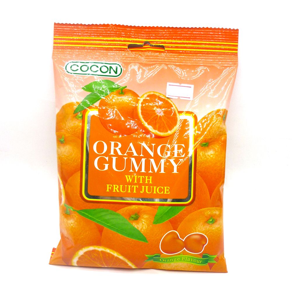  Kẹo Dẻo Cocon Hương Cam - Cocon Orange Gummy (100g) 