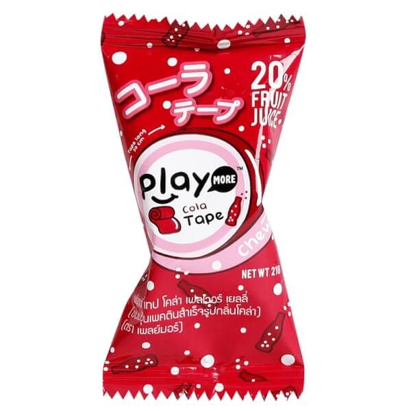  Kẹo Dẻo Cuộn PlayMore Vị Cola 21g 