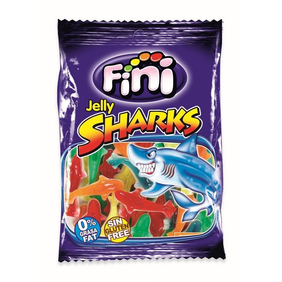  Kẹo Dẻo Fini Jelly Sharks (100g) 