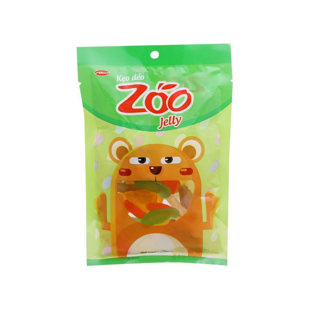  Kẹo Dẻo Zoo Jelly Áo Dầu Bibica (200g) 