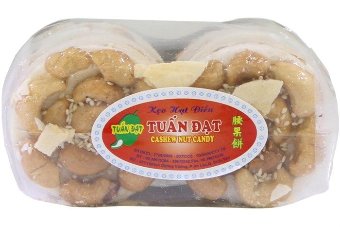  Kẹo Hạt Điều Loại Nhuyễn Tuấn Đạt (120g) 