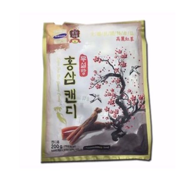  Kẹo Hồng Sâm Hàn Quốc Không Đường (200g) 