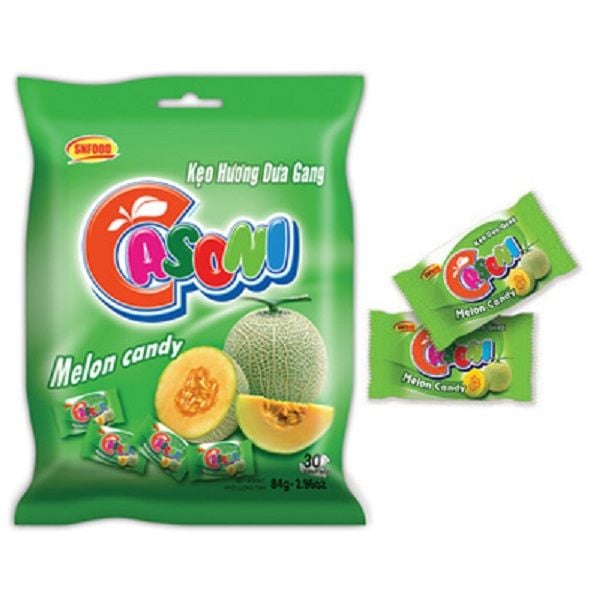  Kẹo Hương Dưa Gang Casoni (84g) 