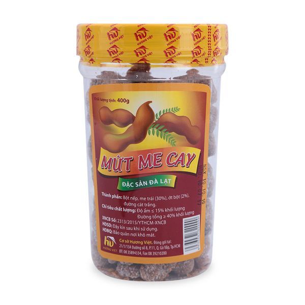  Kẹo Me Cam Thảo Đà Lạt Hương Việt (400g) 