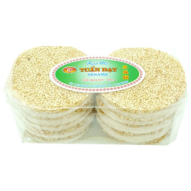  Kẹo Mè Tuấn Đạt (120g) 