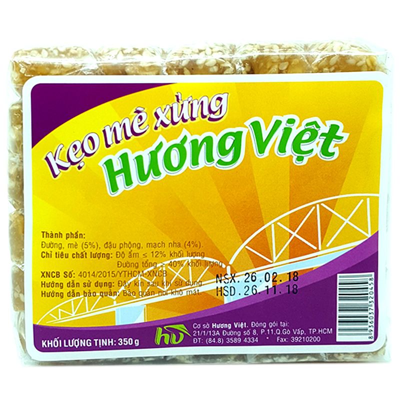  Kẹo Mè Xửng Hương Việt (350g) 