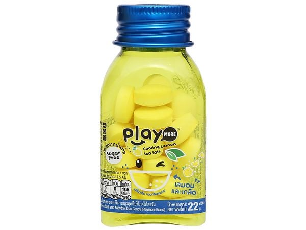 Kẹo the chanh muối Playmore 22g