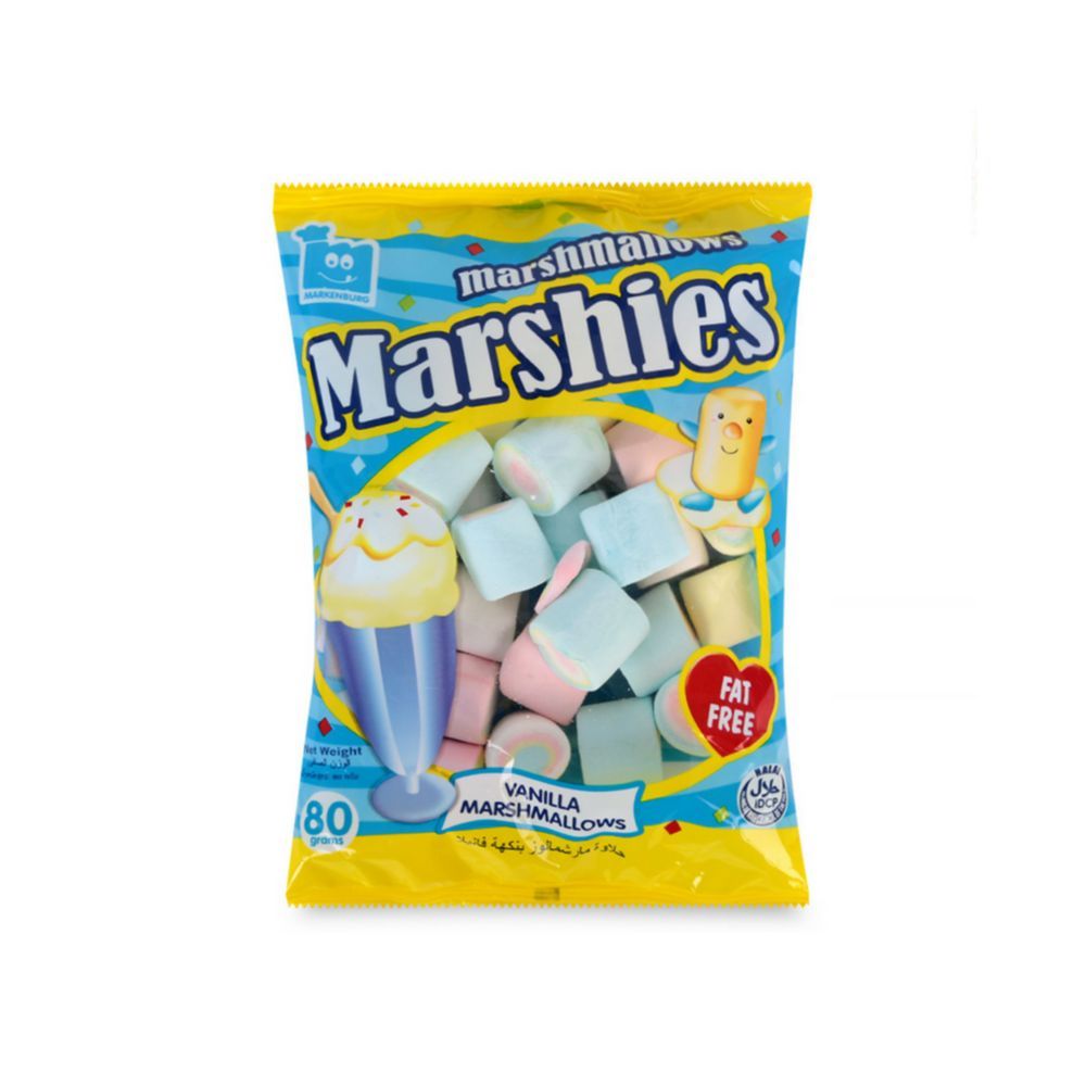  Kẹo Xốp Marshies Hương Vani Marshmallows (80g) 