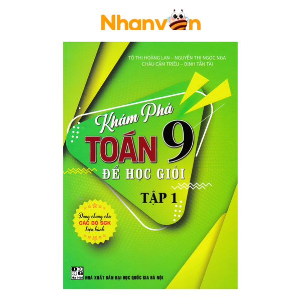  Khám phá Toán 9/1 để học giỏi (138.000) 