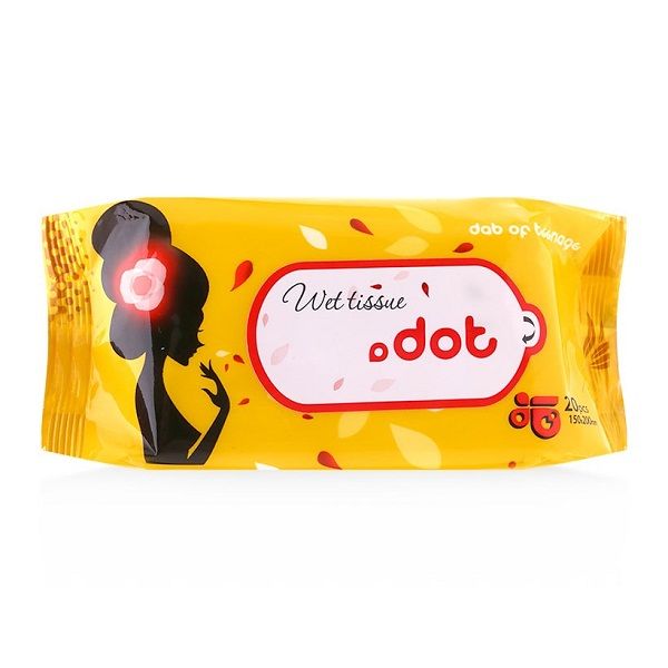  Khăn Ướt Không Mùi Dot - Gói 20 Miếng​​ 
