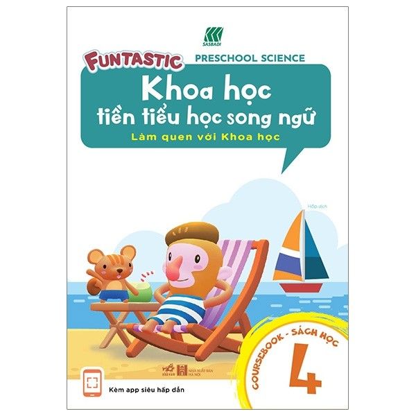  Khoa Học Tiền Tiểu Học Song Ngữ - Làm Quen Với Khoa Học - Sách Học 4 