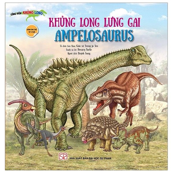  Khủng Long Lưng Gai - Ampelosaurus - Dành Cho Trẻ 4 Tuổi 