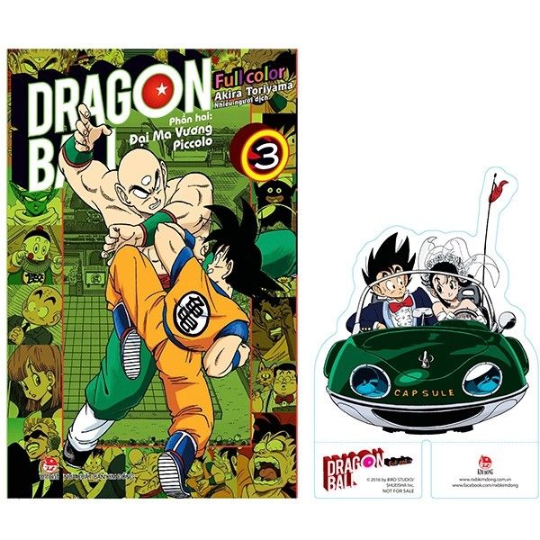  Dragon Ball Full Color - Phần Hai - Đại Ma Vương Piccolo - Tập 3 