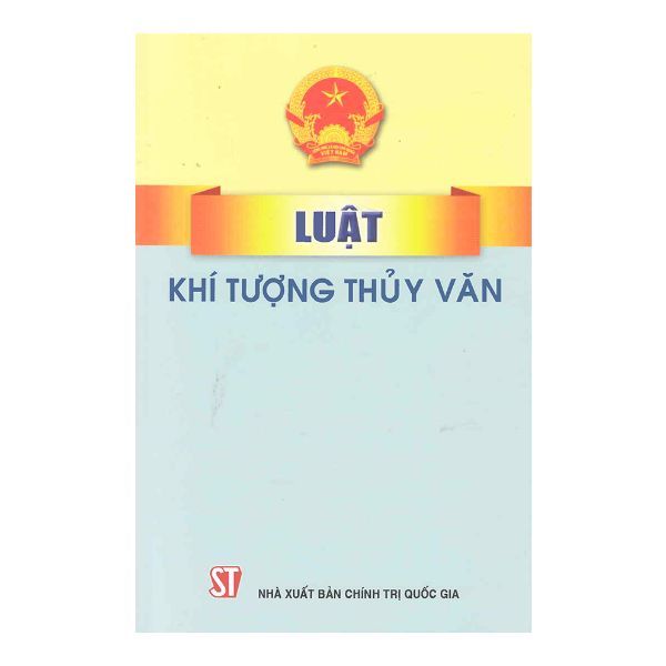  Luật Khí Tượng Thủy Văn 