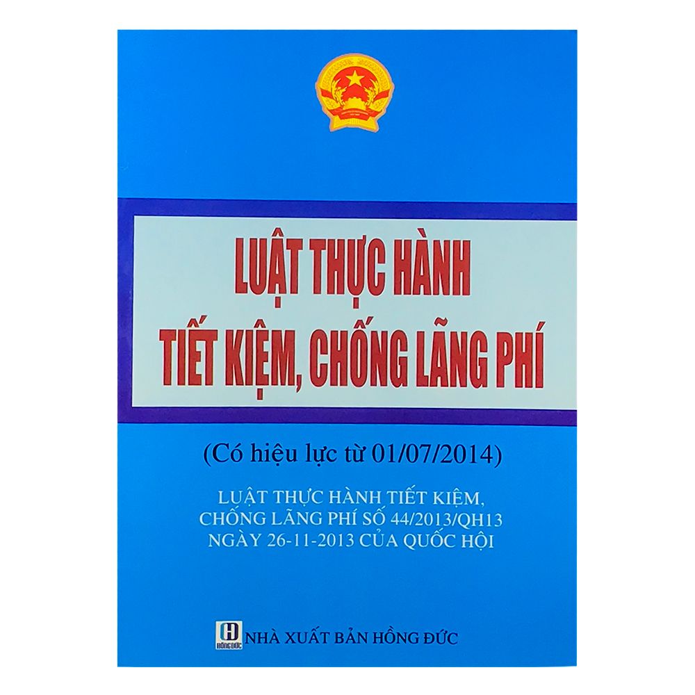  Luật Thực Hành Tiết Kiệm Chống Lãng Phí 