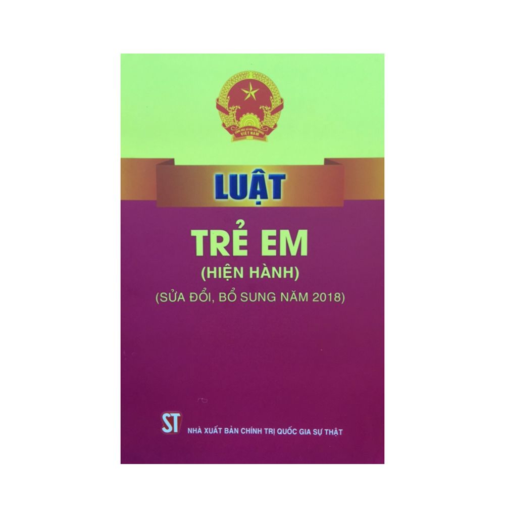  Luật Trẻ Em (Sửa Đổi, Bổ Sung 2018) 