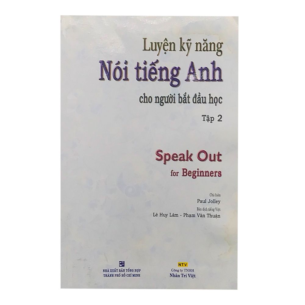  Luyện Kỹ Năng Nói Tiếng Anh Cho Người Bắt Đầu - Tập 2 