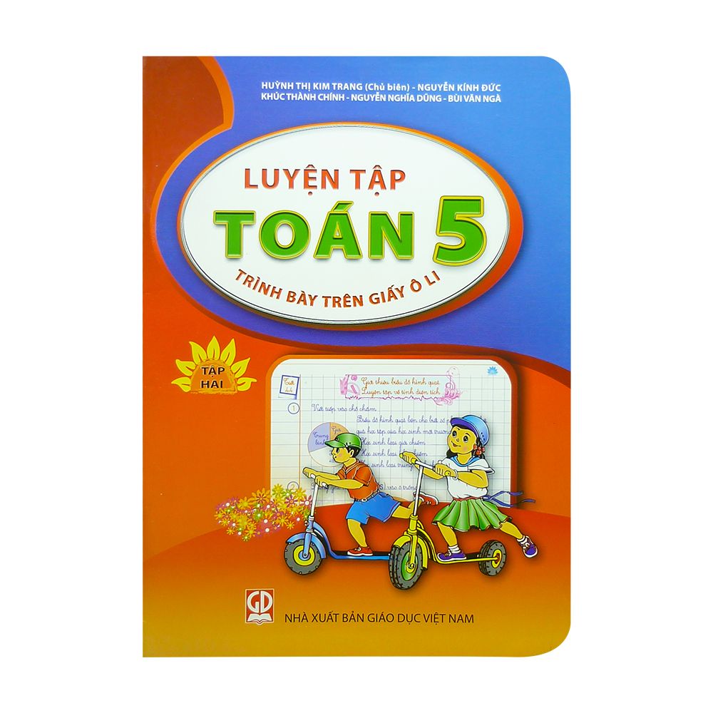  Luyện Tập Toán Lớp 5 Trình Bày Trên Giấy Ô Li - Tập 2 