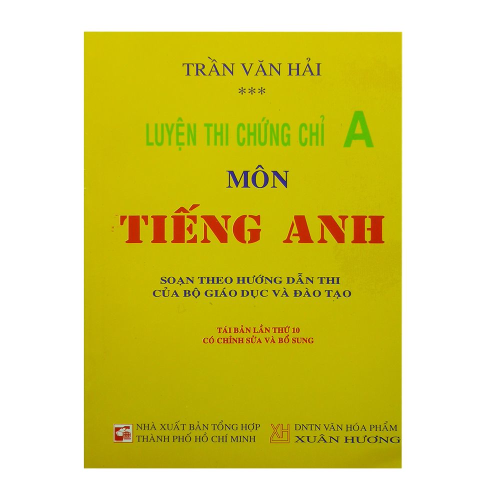  Luyện Thi Chứng Chỉ A Môn Tiếng Anh 