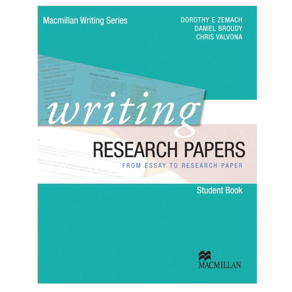  Macmillan Writing Series: Writing Research Papers 
