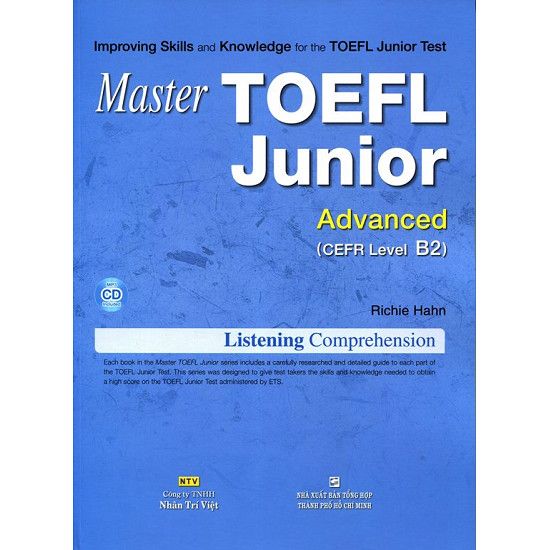  Master TOEFL Junior Cefr Level Advanced B2 