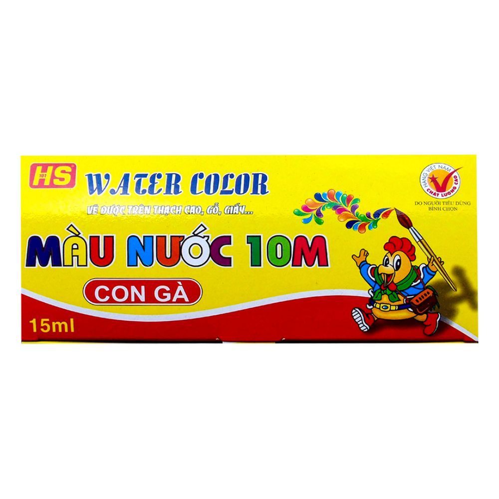  Màu Nước Con Gà MN-002 (10 Màu) 