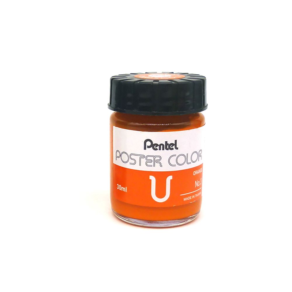  Màu Vẽ Pentel Poster Color 30ml (Màu Cam) 