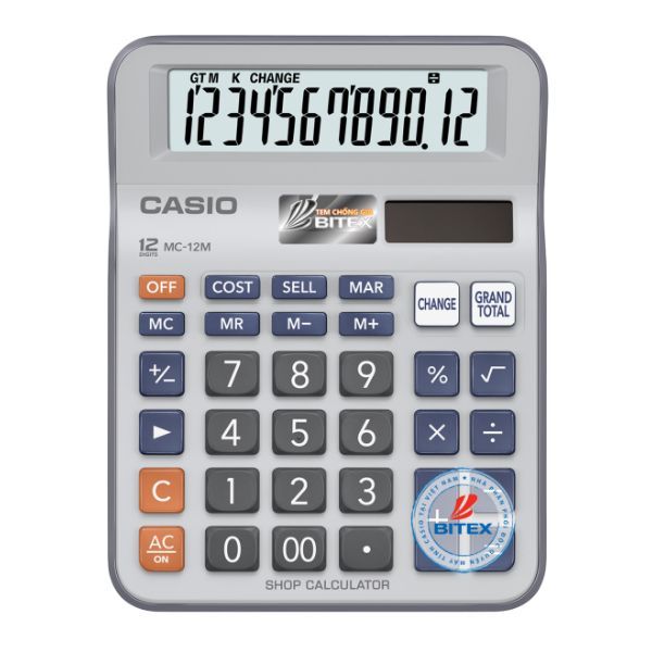 Máy Tính Casio MC-12M